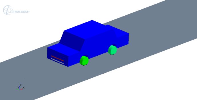 [案例分析]STARCCM+入门系列之——汽车涉水分析的图1
